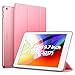ESR iPad 9.7 2018/2017 Case, Lightweight Smart Case Trifold Stand with Auto Sleep/Wake Function, Microfiber Lining, Hard Back Cover Compatible for The Apple iPad 9.7 iPad 5th / 6th Generation,Pink