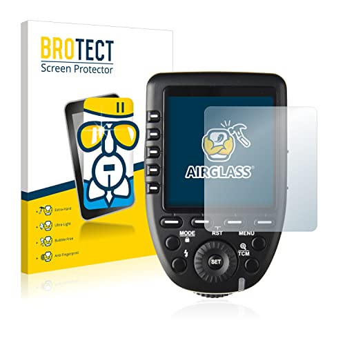 brotect Glass Screen Protector Film Compatible with Godox XPro - Glass-Foil 9H Protection [Scratch Resistant, High Clarity]