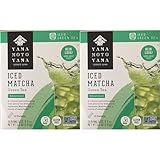 Yama Moto Yama iced matcha green tea., Sweetened, 5.3 Ounce (Pack of 2)