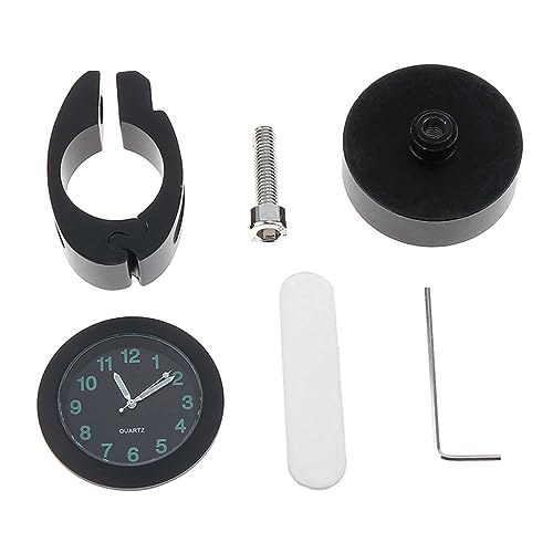 OUNONA 3 Pecas relógio de Relógio de mesa para guidão de motocicleta Relógio de mesa para bicicleta