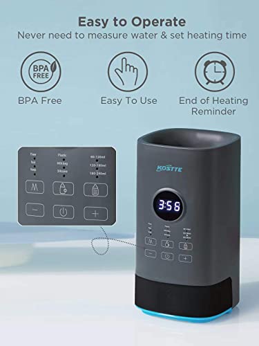 KOSTTE Scaldabiberon per Latte Materno o Formula