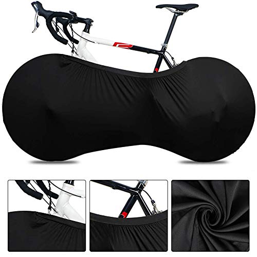 AIM Cloudbed - Funda para rueda de bicicleta, bolsa de almacenamiento para interior de bicicleta, antipolvo, lavable, elástica, cadena para pantalones de garaje