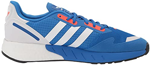 Adidas Originals Men's Zx 1K Boost, Glory Blue/White/Solar Red, 10.5 #TOP5