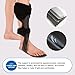 GHORTHOUD Carbon Fiber AFO Brace Lightweight Ankle Foot Orthosis AFO Rehabilitator Foot Drop Brace for Drop Foot, Ankle Instability or Limb Spasticity (Medium-Left)
