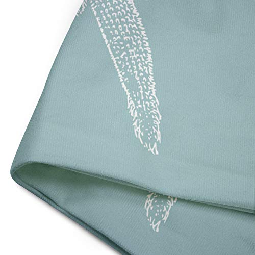 Emvency Throw Pillow Cover Green Star Vintage Starfish Pastel Seafoam Blue Fish Decorative Pillow Case Home Decor Square 20 X 20 Inch Pillowcase #TOP3