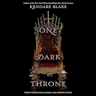 One Dark Throne Audiolibro Por Kendare Blake arte de portada