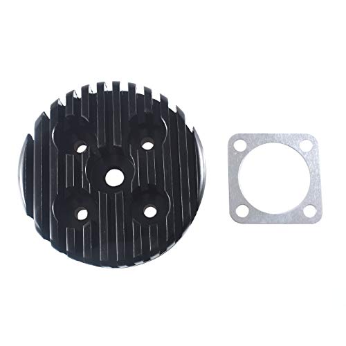 Jrl Cnc Cylinder Head For Racing 66Cc/80Cc Engine (Black) #TOP1