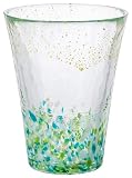 アデリア(ADERIA) 津軽びいどろ 色空グラス 山空 305ml 日本製 化粧箱入 ハイボール コップ ビール おしゃれ ガラス 日本酒 タンブラー ウイスキー ギフト 女性 母の日 父の日 夫婦 男性 引越し祝い 結婚 挨拶回り プチ 退職 プレゼント 誕生日 贈り物 F71911