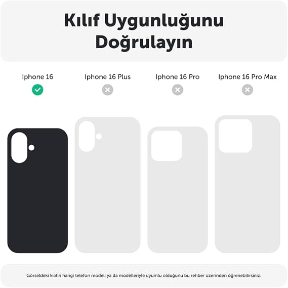 Zebana Apple iPhone 16 ile Uyumlu Kılıf Zebana Best Karbon Fiber Kılıf (Kablosuz Şarj Destekli) Siyah