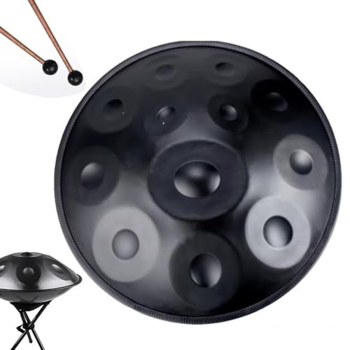 TOCTUS Steel Tongue Drum 12 Notas D Menor 22 Pulgadas miniatura 1