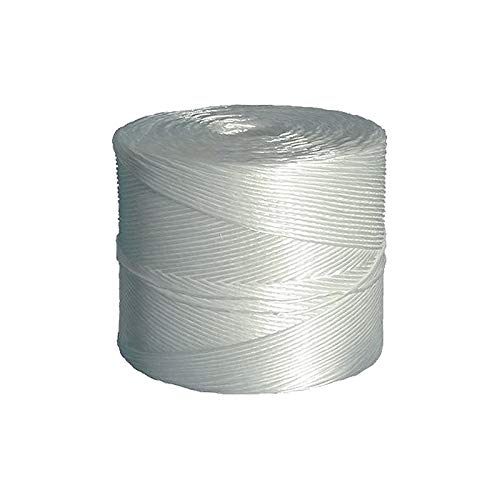 LIF Spago Agricolo in Polipropilene per Imballatrice, Titolo 300, Bianco