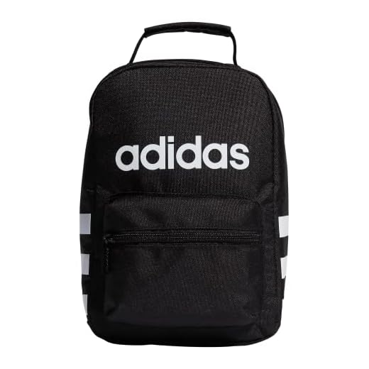 adidas Santiago Lunch Bag, Black/White, One Size