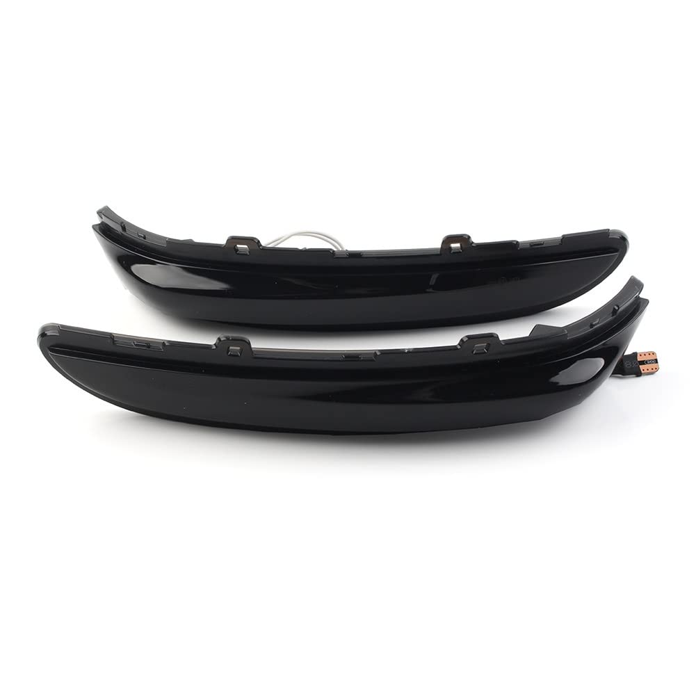 Indicador Lateral Luz LED Espejo Lateral Coche Lámpara Señal Giro Dinámica Que Fluye Para Peugeot 208 2008 2012-2021 Para Citroen C3 III C4 Para Cactus 2017-2021 Piloto lateral