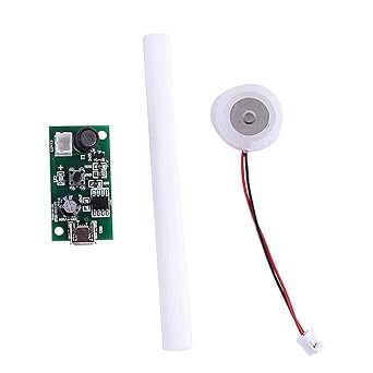 Micro USB Humidifier 108KHz 2W 20mm Ultrasonic Mist Maker Atomizer Power-ON Control Keep Atomizing