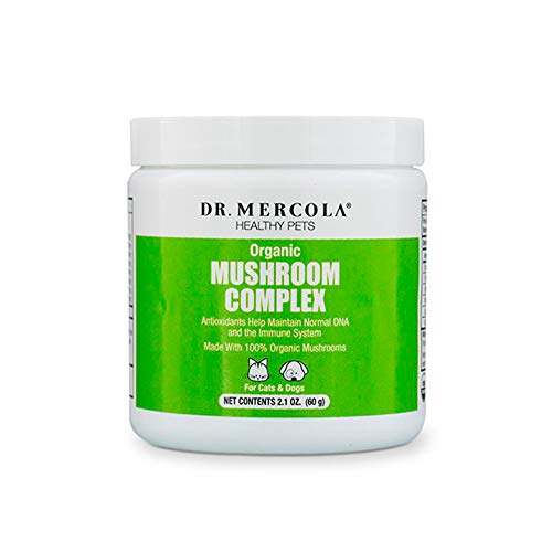 Dr. Mercola Organic Mushroom Complex for Pets, 60g