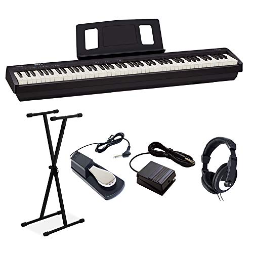 Roland FP-10【ピアノ本体・専用スタンド・専用フットペダル付き】 Roland FP-10 BK 専用スタンド・ダンパーペダル・ヘッドホン