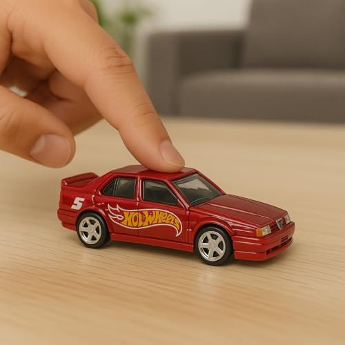 Image of Hot Wheels Collector Edition | Premium Die-Cast Metal Car for Kids & Collectors | Rare One-Time Release Model for Boys | No Restock Limited Edition (Alfa Romeo 155 V6 Ti)
