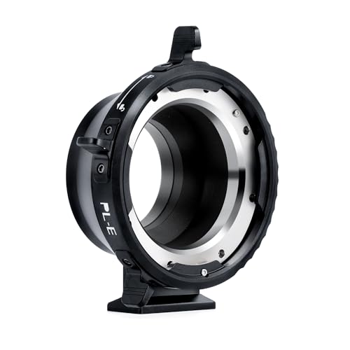 VILTROX PL-E Lens Mount Adapter with Rotary Lock Compatible with PL Lens to Sony E/NEX Mount Cameras A7S3/FS7/5/FX9 /A7R4/R3/a Series/Nex Series