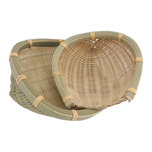 Cestas de bambú para organizar fruta en tu cocina con un toque natural 2