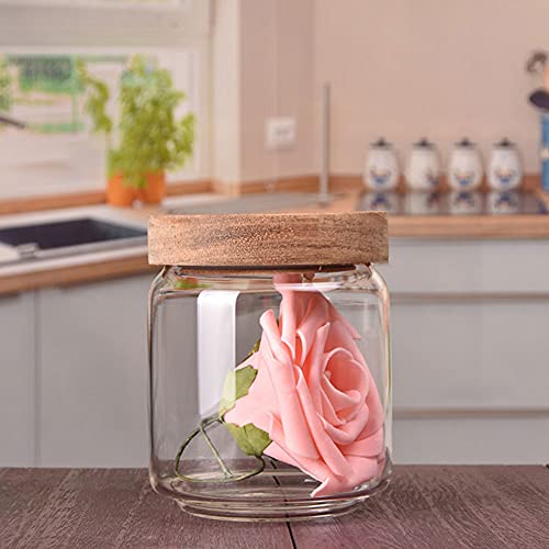 Vorratsdosen aus Glas für Lebensmittel, Glas, Küchenbehälter Cover