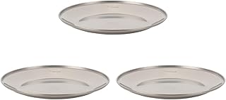 スノーピーク(snow peak) ステンレス鋼 SPテーブルウェアプレート L TW034 3枚セット