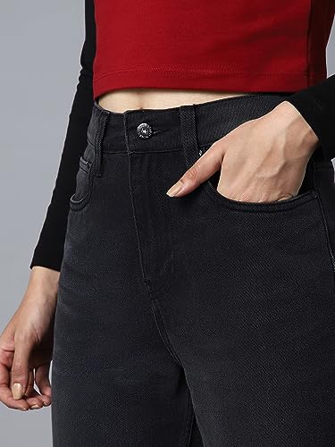 Image of HIGH Star Women's Regular Fit Mid Rise Jeans