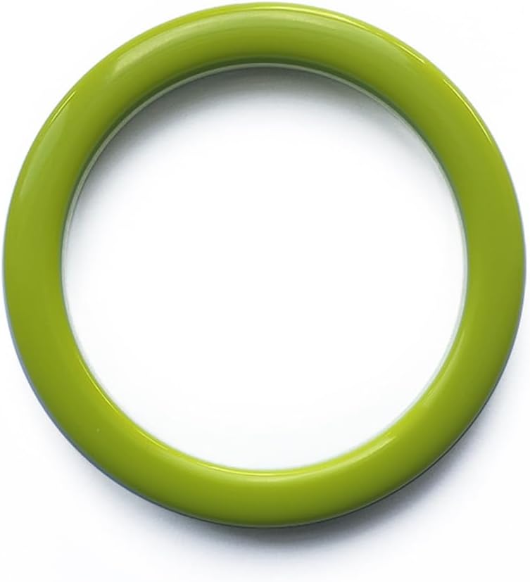 COLORFUL BLING Candy Color Resin Bangle Cuff Acrylic Neon Bangle Bracelet Wristband for Women Simple Geometric Wrist Wrap Jewelry