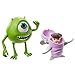 Disney Mike and Boo Monsters, Inc. Character Action Dolls Highly Posable with Authentic Designs for Storytelling, Collecting, Movie Toys for Kids Gift Ages 3 and Up