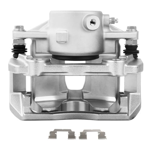 Image of SCITOO 19B3724 Front Left Disc Brake Caliper w /Bracket Fit For Mercedes-Benz For C250 2012-2015,For Mercedes-Benz For C300 2008 2010-2011,For Mercedes-Benz For SLK250 2012-2015, Single Piston