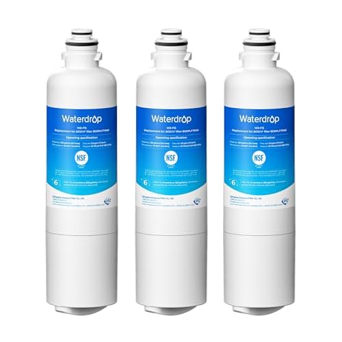 Waterdrop 11032531 Replacement for Bosch® Ultra Clarity® Pro BORPLFTR50 Refrigerator Water Filter, 12033030, 11025825, BORPLFTR55, B36CD50SNS, B36CT