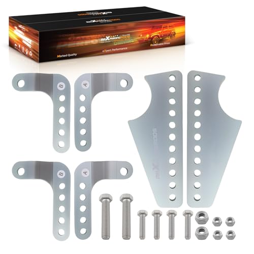 maXpeedingrods Universal Coil Over Shock Mount Kit for 3" Axle Tubes