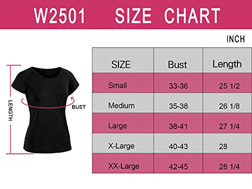 CADMUS-Womens-Workout-shirts-for-Running-Yoga-Tee-Shirts-Dry-Fit-Pack-of-3