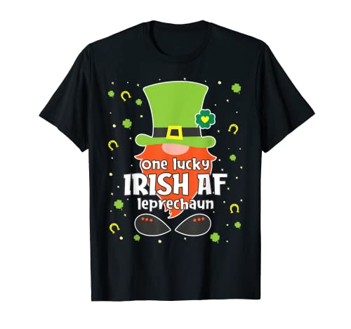 Irish Funny St Patricks Day Gnome coordinato regalo Maglietta