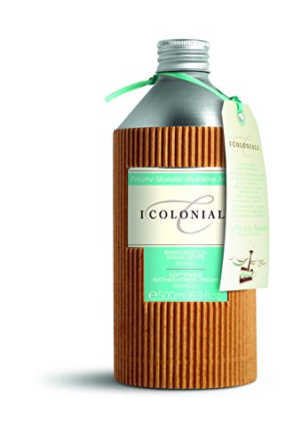 I Coloniali Softening Bath and Shower Cream, Bamboo, 16.9 Fluid Ounce