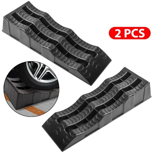 Kit de cric de voiture avec rampes 61cm antidérapantes pour atelier - 2