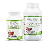 Bari Slim Bariatric Calcium Citrate & Advanced Chewable Bariatric Multivitamin with Iron - Bariatric