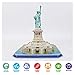 CubicFun 3D New York Puzzles Small Architecture Buildings Paper Craft Model Kits Toys for Adults and Teens, Statue of Liberty