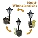 lifemet Gartendeko Solar Außen Hund Statuen - Lustig Gartenfiguren Wasserdicht Solarlampe Blumentopf für Draußen Balkon Garten Deko Geschenke für Frauen Männer Mama