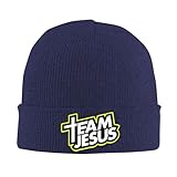 Mütze Team Jesus Bündchen Beanies Modern Elastische Thermo Beanie Für Kaltes Wetter Ski Fahren