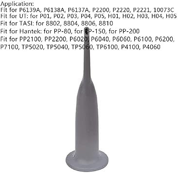 2Pcs Oscilloscope Probe CoverUniversal Oscilloscope Probe Protective Cover Oscilloscope Probe Accessories with Hook Gray for P6139A P6138A P6137A P2200 P2220 P2221 10073C