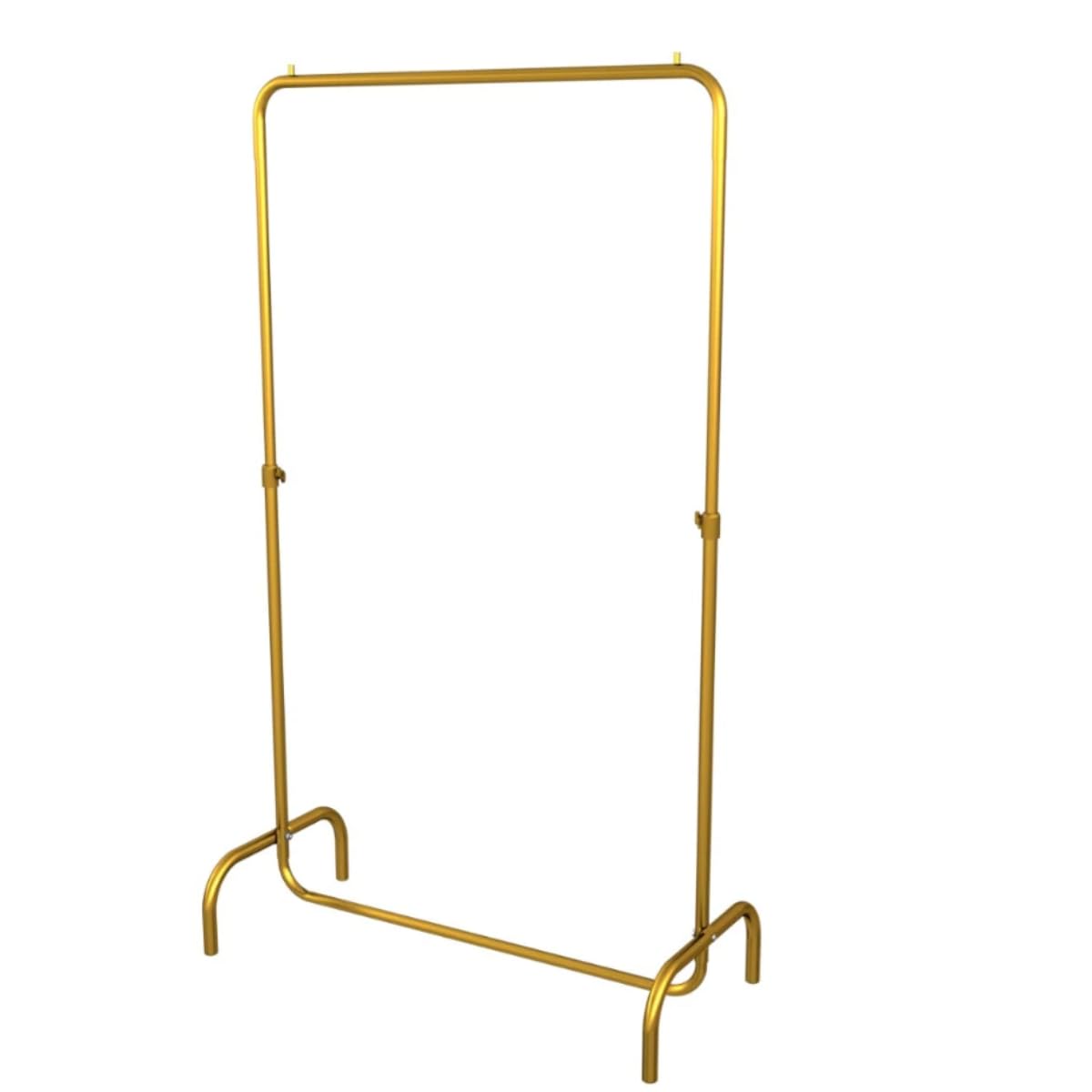 Arara Cabideiro De Chão Desmontável - Loja ou Closet 80cm (Dourado)