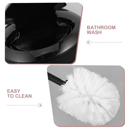 Accesorios de baño negro DECHOUS con diseño resistente minimalista para lavabos modernos 4