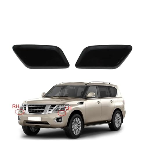 Couvercle gicleur lave-phare cassé Nissan Patrol cache buse eau - 4
