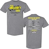 Checkered Flag Sports Ryan Blaney 2026 Schedule T-Shirt - Automotive Racing Apparel - XL