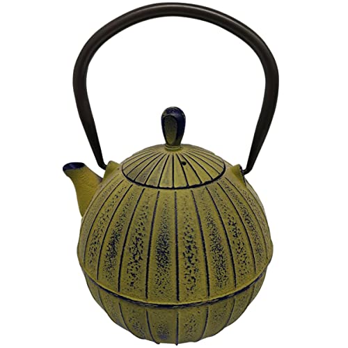 Teapot 0.8 L Cast Iron Lime Green