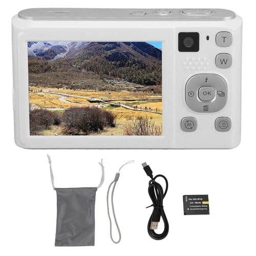 Cámara digital portátil compacta con zoom 16x y 4K UHD miniatura 5