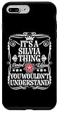 This Funny It's A Silvia Thing You Wouldn't Understand Is the Perfect Silvia First Name Design/Gifts for Someone Named Silvia. Gran regalo de cumpleaños con nombre de Silvia para mejor amigo, mujeres, hombres, niños, hijo, hija, niñas, niños, llamado Silvia