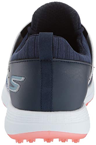 Skechers Women's Eagle Spikeless Golf Shoe, Navy/Multi Floral, 7.5 M Us #TOP2