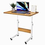 Rcynview – 60x40cm Schreibtisch Höhenverstellbarer Tisch Computertisch 