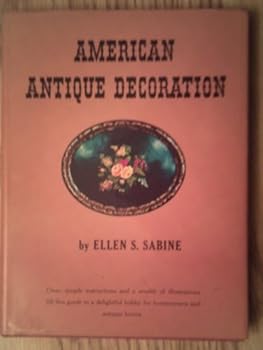 Paperback American antique decoration. Book